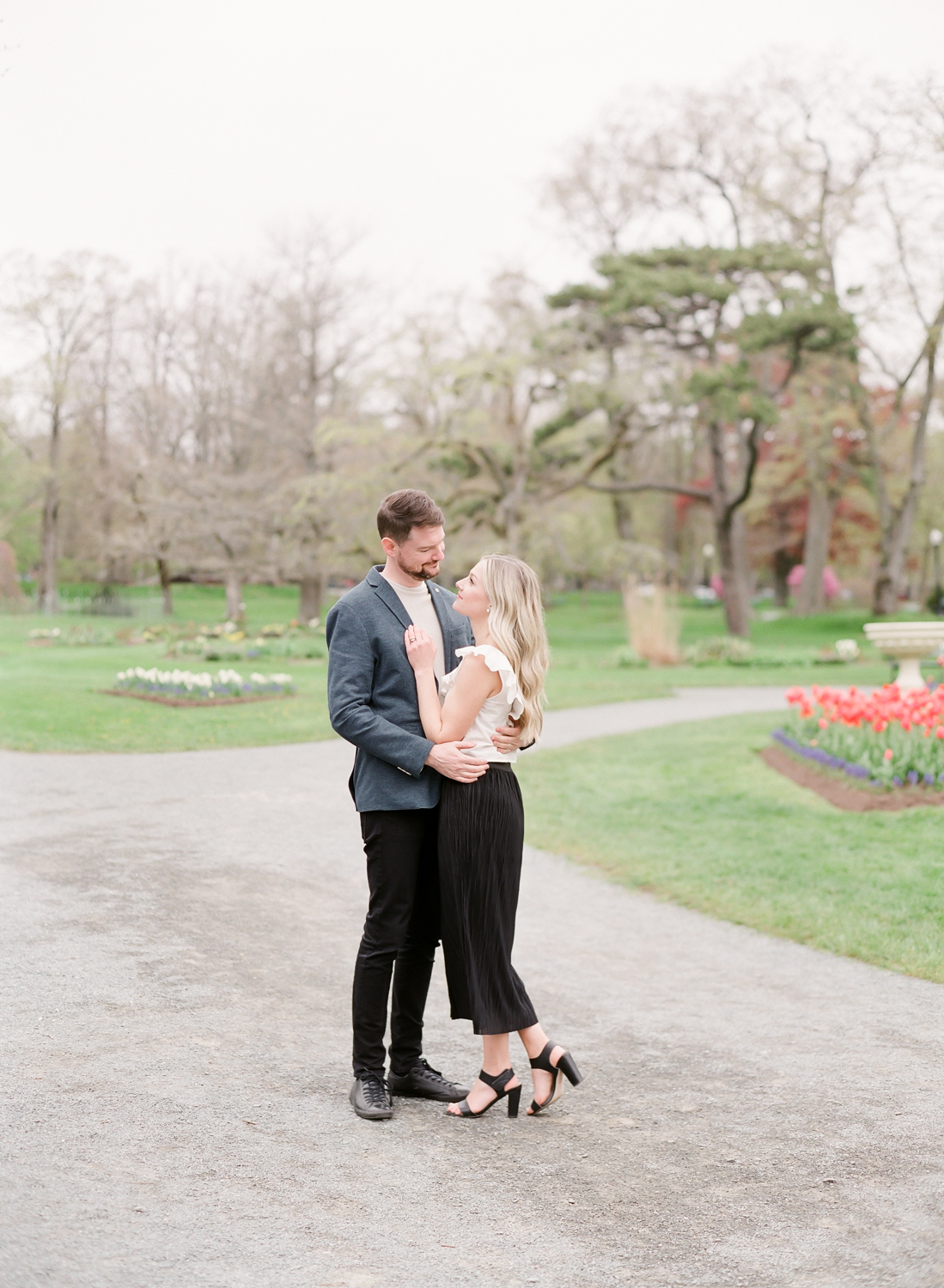 Halifax Anniversary Session, Nova Scotia, Halifax Public Gardens, The Flower Shop Halifax