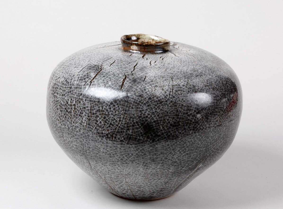 Owen Rye, Vessel with Crackle Glaze.jpeg