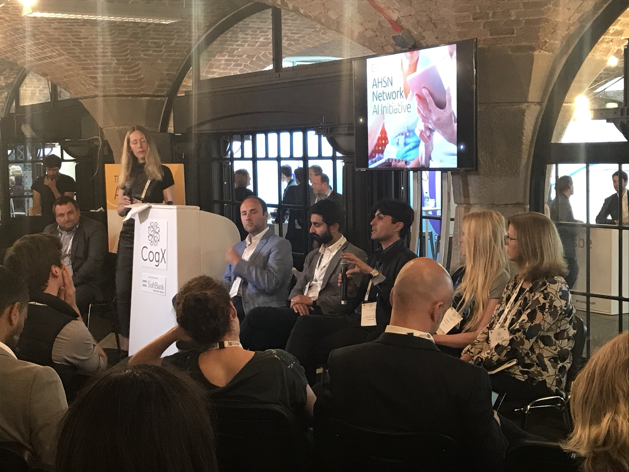   MOVING THE HYPE OF AI TO REAL WORLD IMPACT IN HEALTH    CogX AI Festival 10 &amp; 11 June 2018       Chair:  Tina Woods , CEO, Collier Health  Panellists:   Dr Hugh Harvey  (Clinical Director, Kheiron Medical; Topol Review Member and Co-Chair, Expe