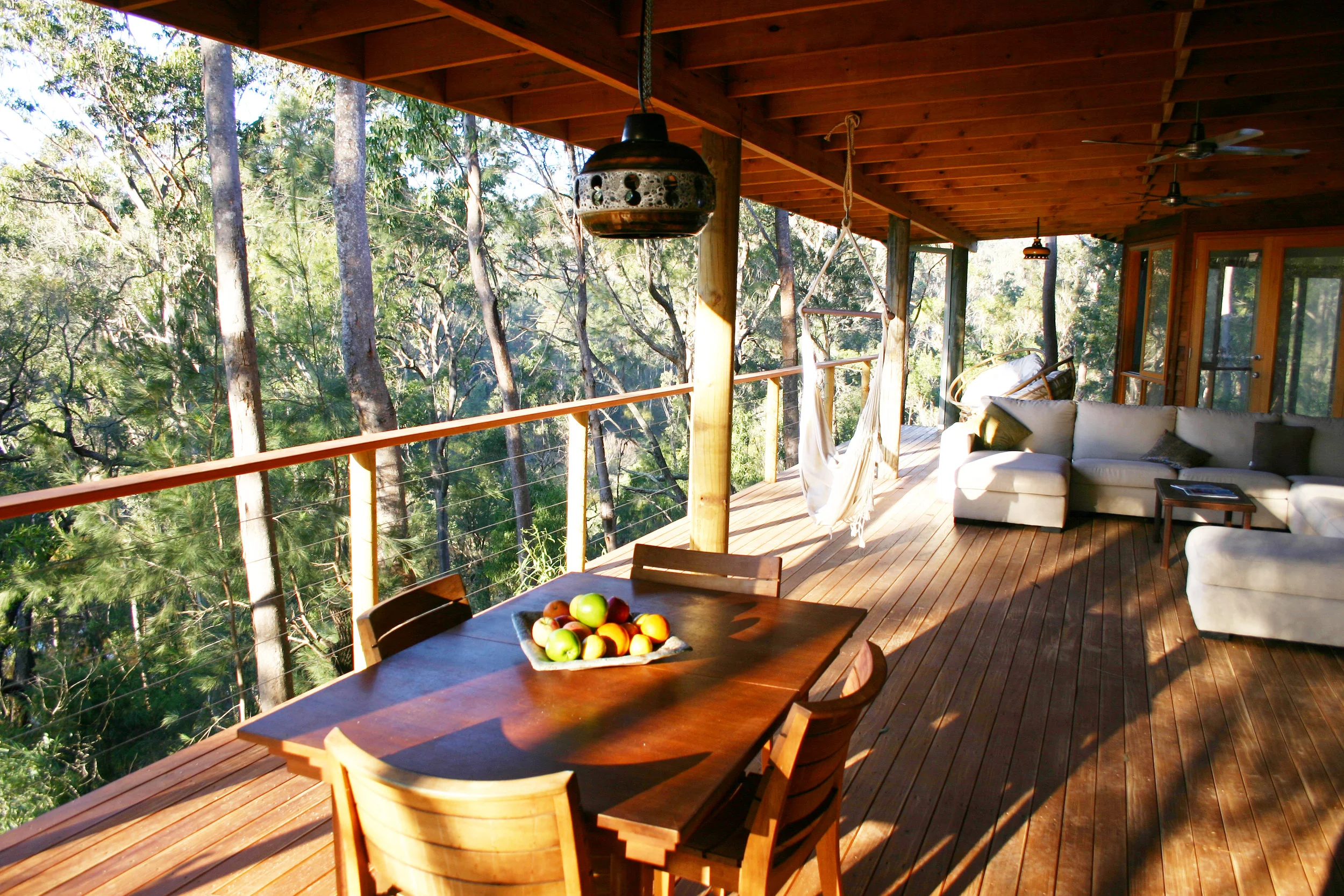 Image supplied by Billabong Retreat - see those egg rattan chairs at the back? Well, they were the most comfy chair/bed I've ever sat on and that was literally my dedicated spot during my stay. 