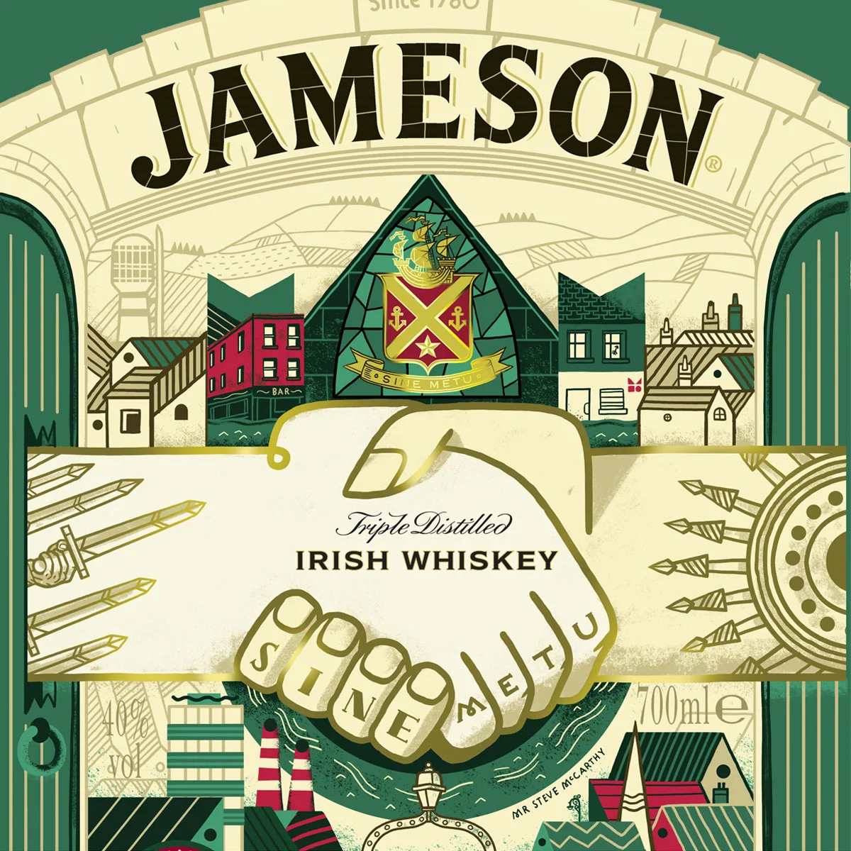 Jameson Limited edition Bottle design 2017