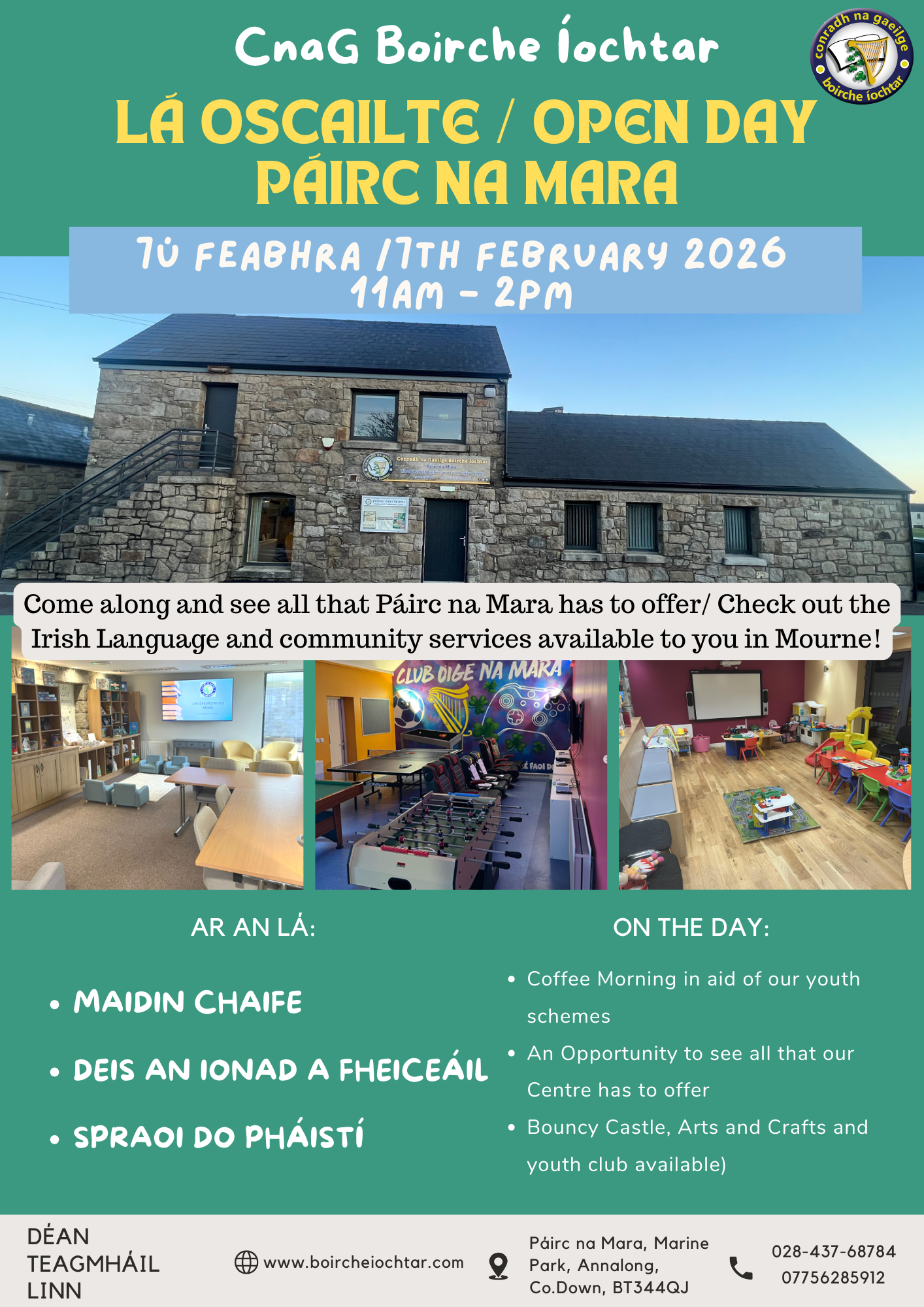 Lá Oscailte / Open Day