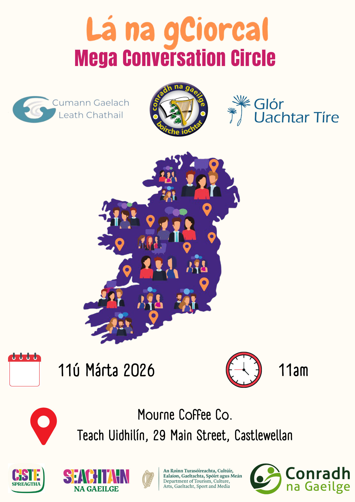 Lá na gCiorcal / The big Conversation Cirlce