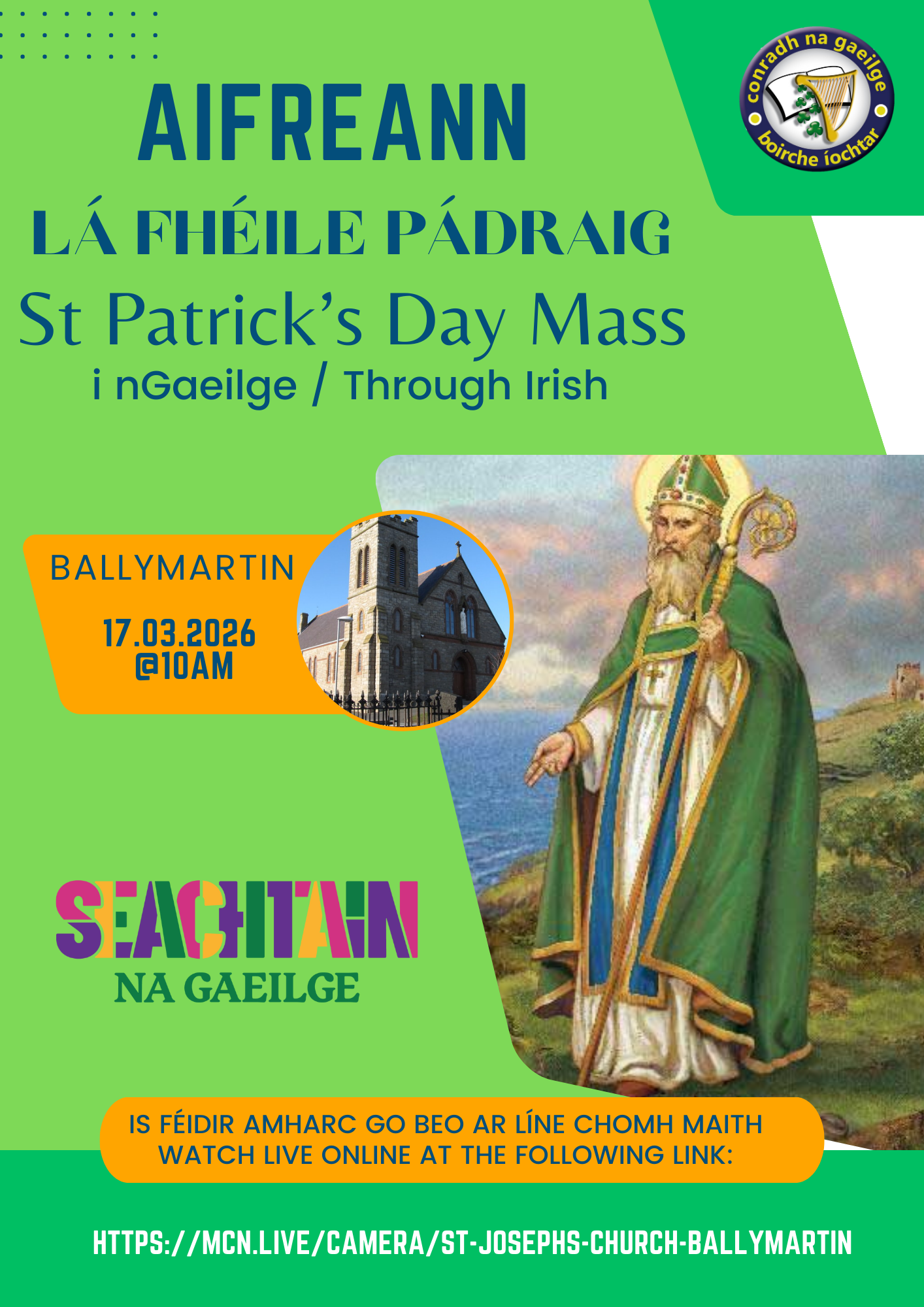 Aifreann i nGaeilge / Irish Language Mass
