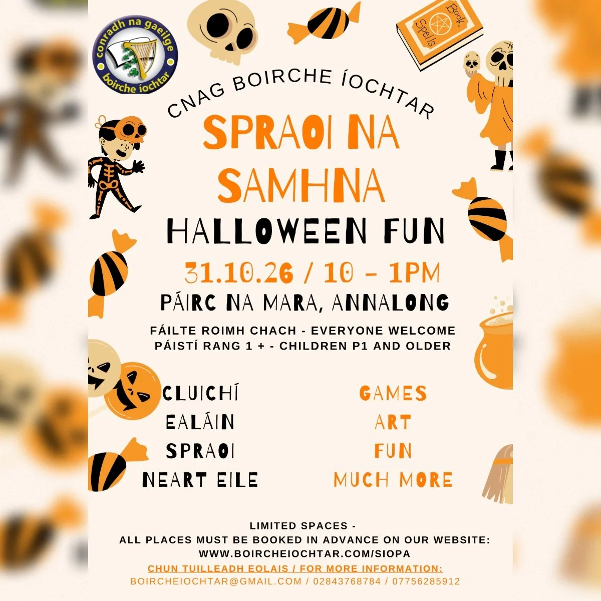 Spraoi na Samhna 2026