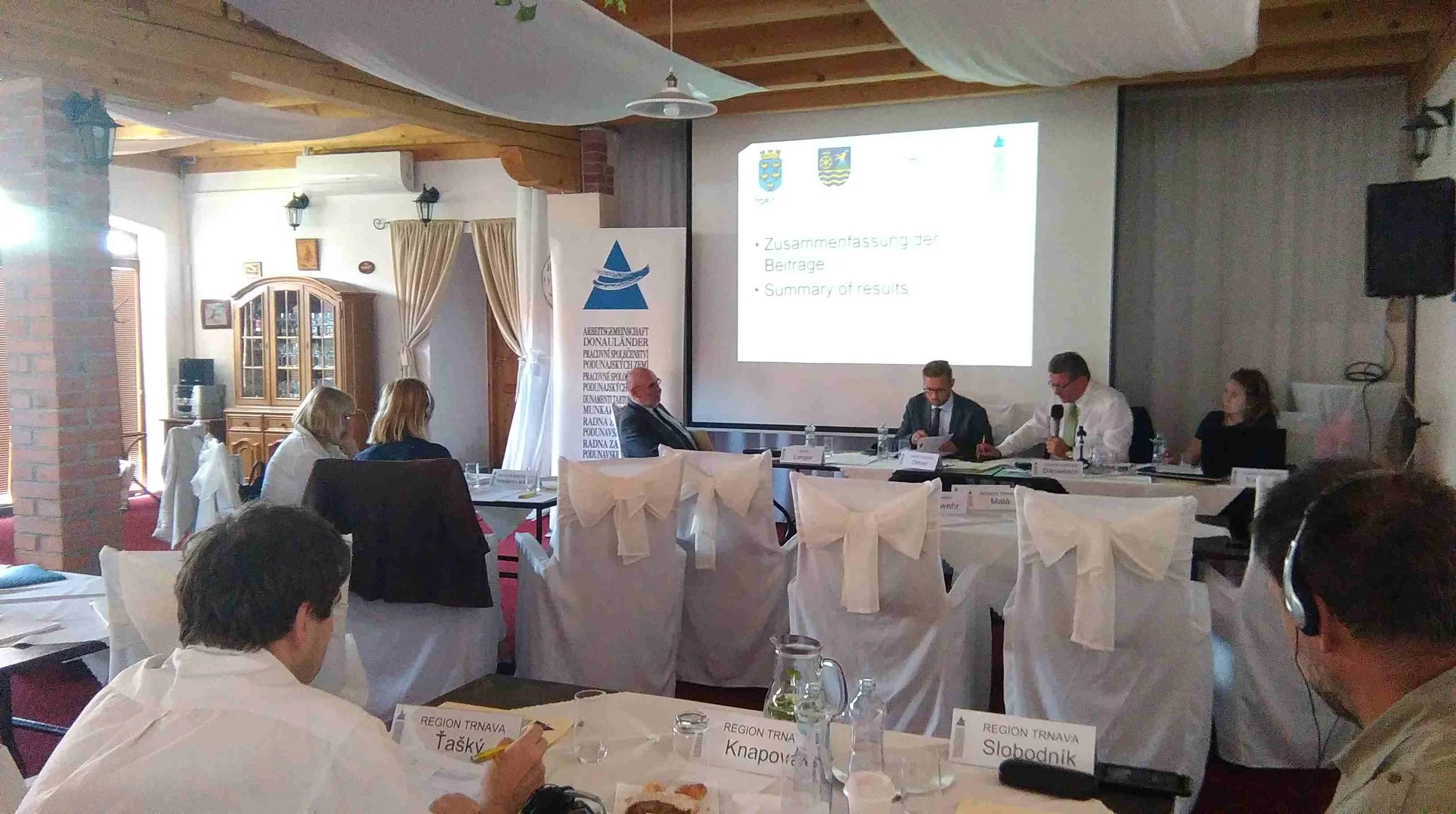 Medzinárodné pracovné stretnutie Podunajských miest a regiónov