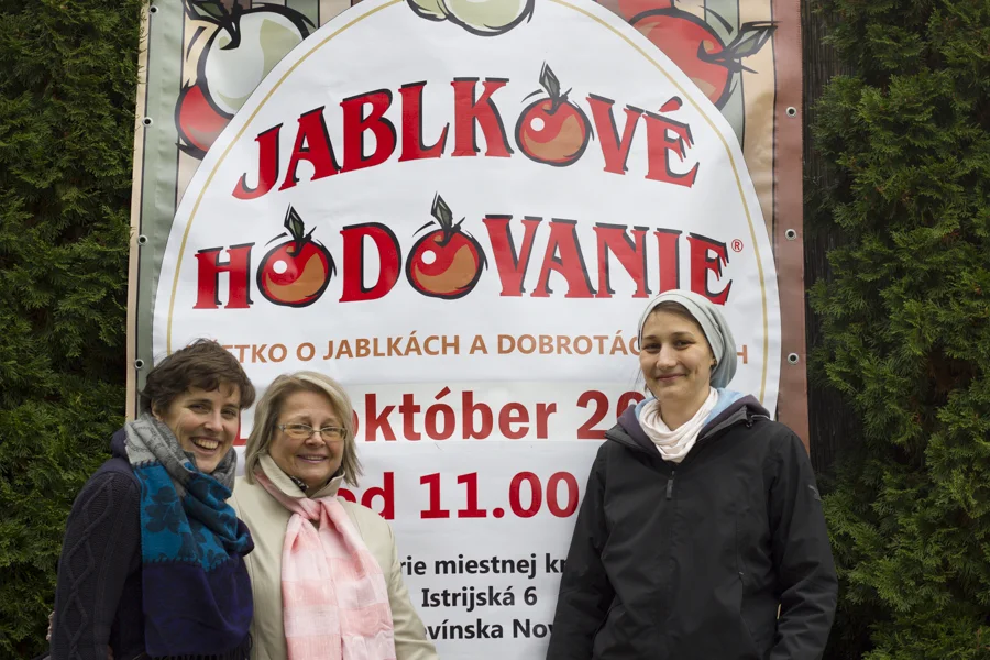 European Project Taste of Data – Eat Art на Фестивала на ябълката в Братислава