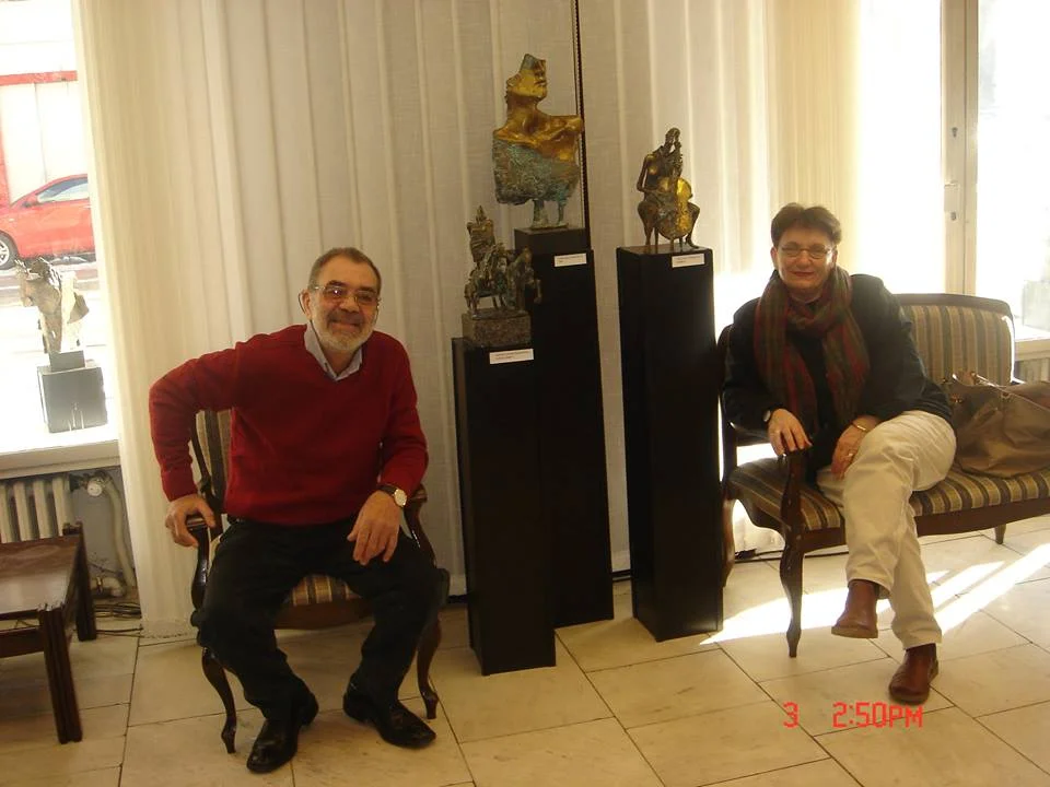 "Живопис и пластика" Костика Симеонов и Убавка Тончев