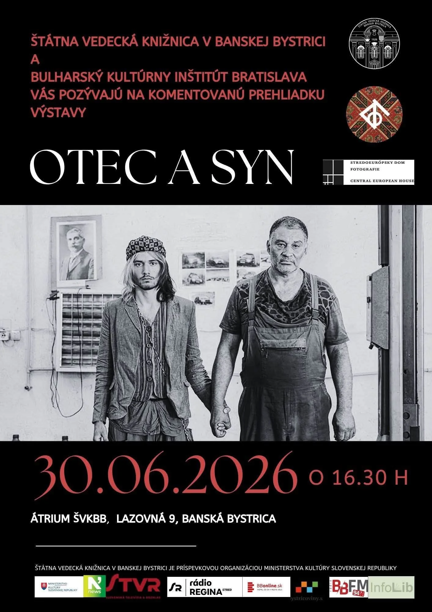 Komentovaná prehliadka výstavy Otec a syn v Banskej Bystrici