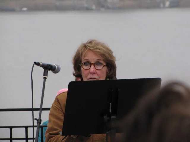 Suellen Sims speaks at Greater Red Bank Women's Initiative Rally 1/21/17