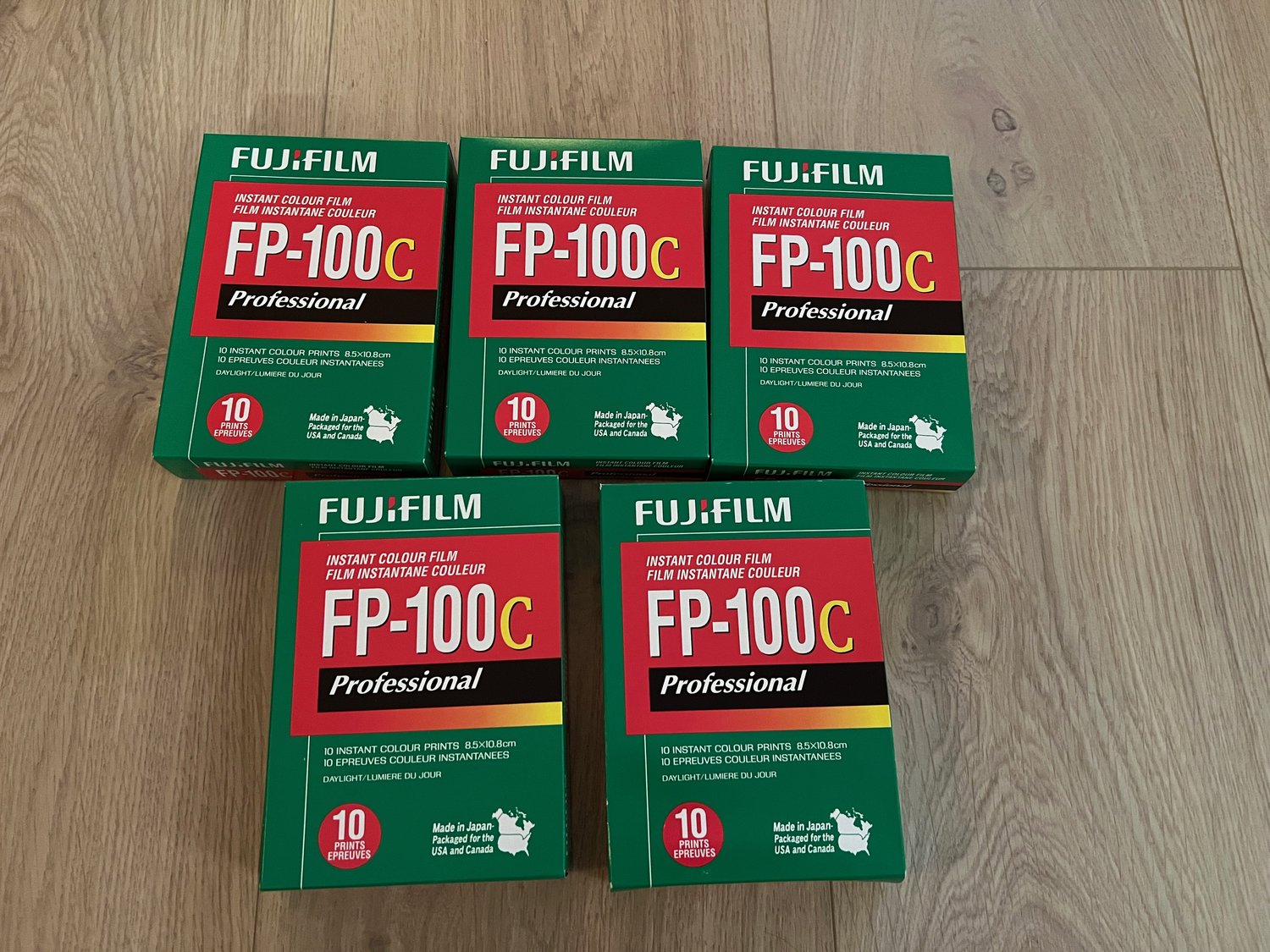 FUJIFILM FP-100C Professional Instant Color Film ISO 100 (10 Exposure,  Glossy) (PACK OF 5) — Thomas Berg