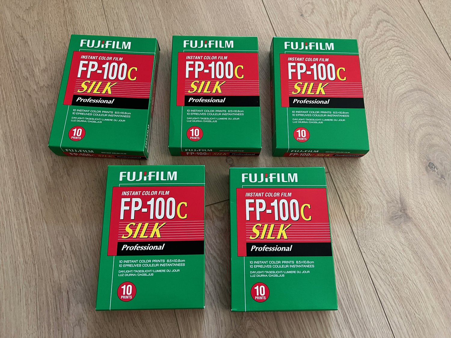 FUJIFILM FP-100C SILK Professional Instant Color Film ISO 100 (10 Exposure, SILK) (PACK OF 5) — Thomas Berg