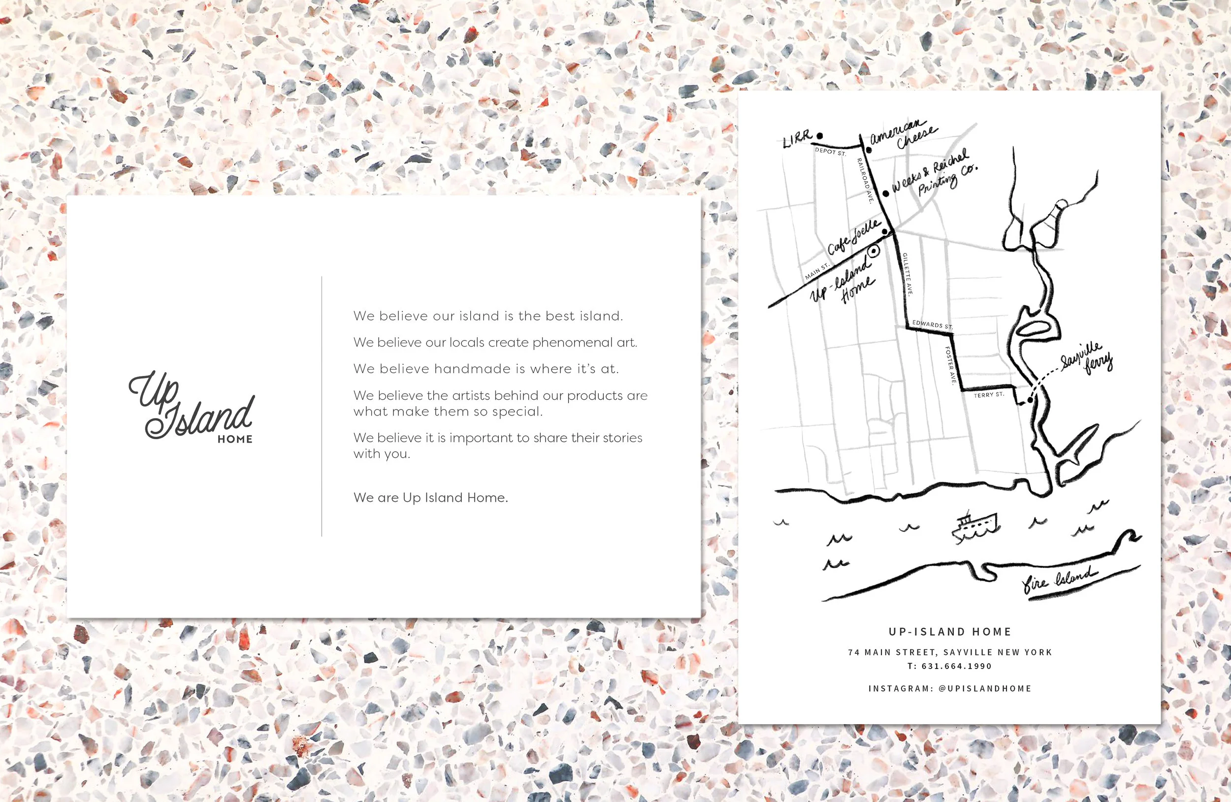 UpIsland Home Postcard