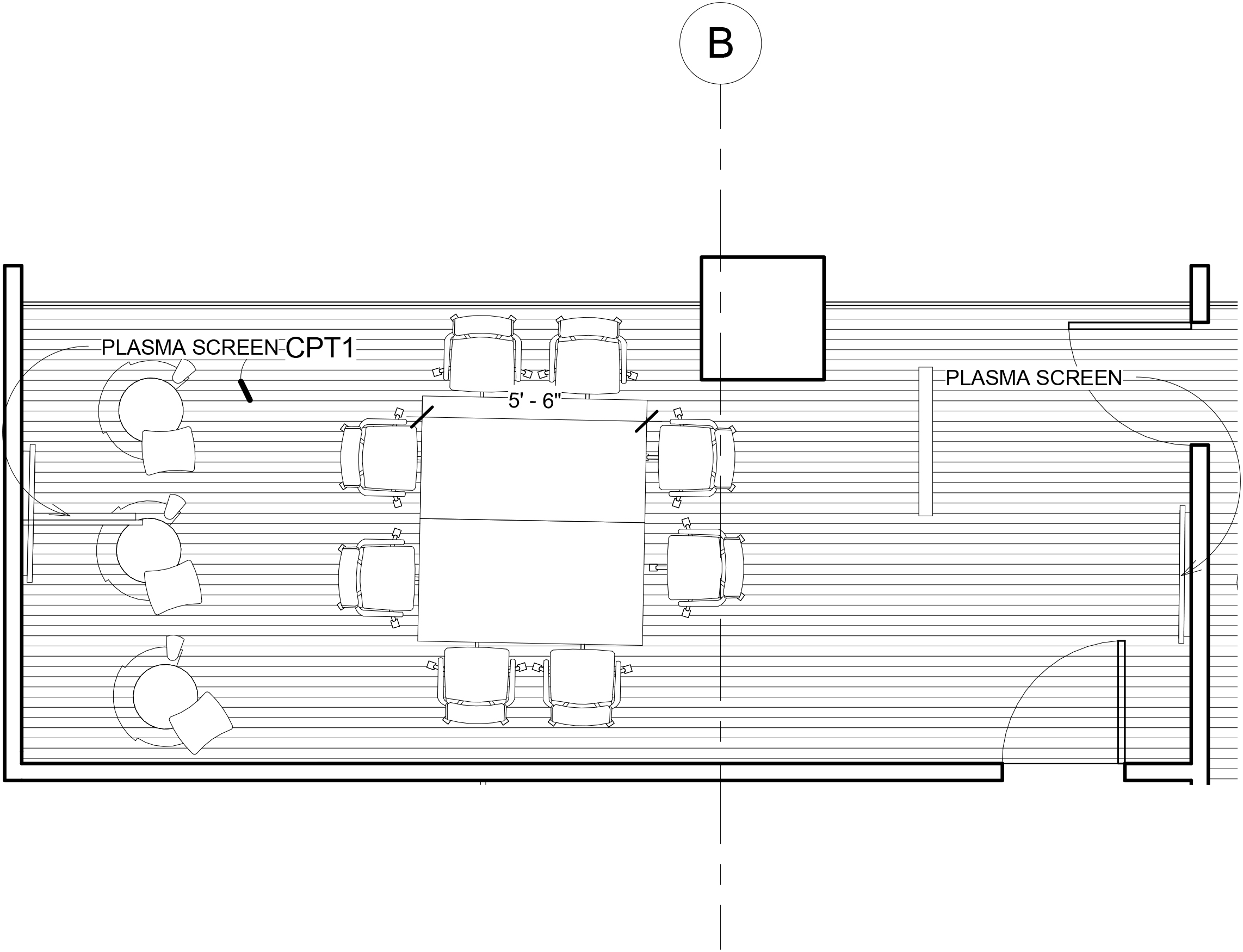 Enlarged Conference Room Plan