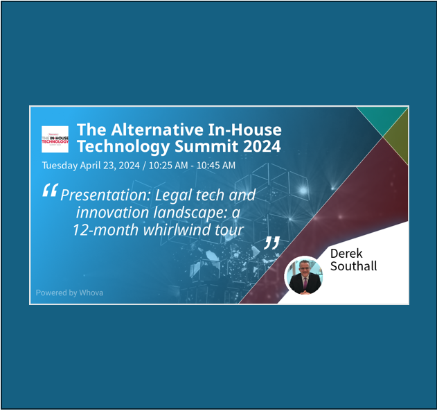 The Alternative In-House Technology Summit - 22nd to 23rd April 2024