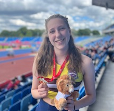 Maddie has been selected for the Paralympics!