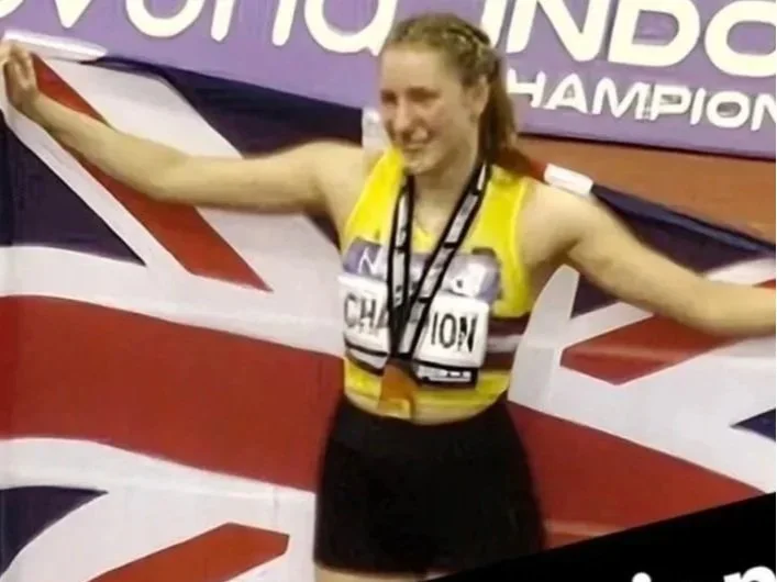 Maddie Down British Champion - UK Indoor Championships