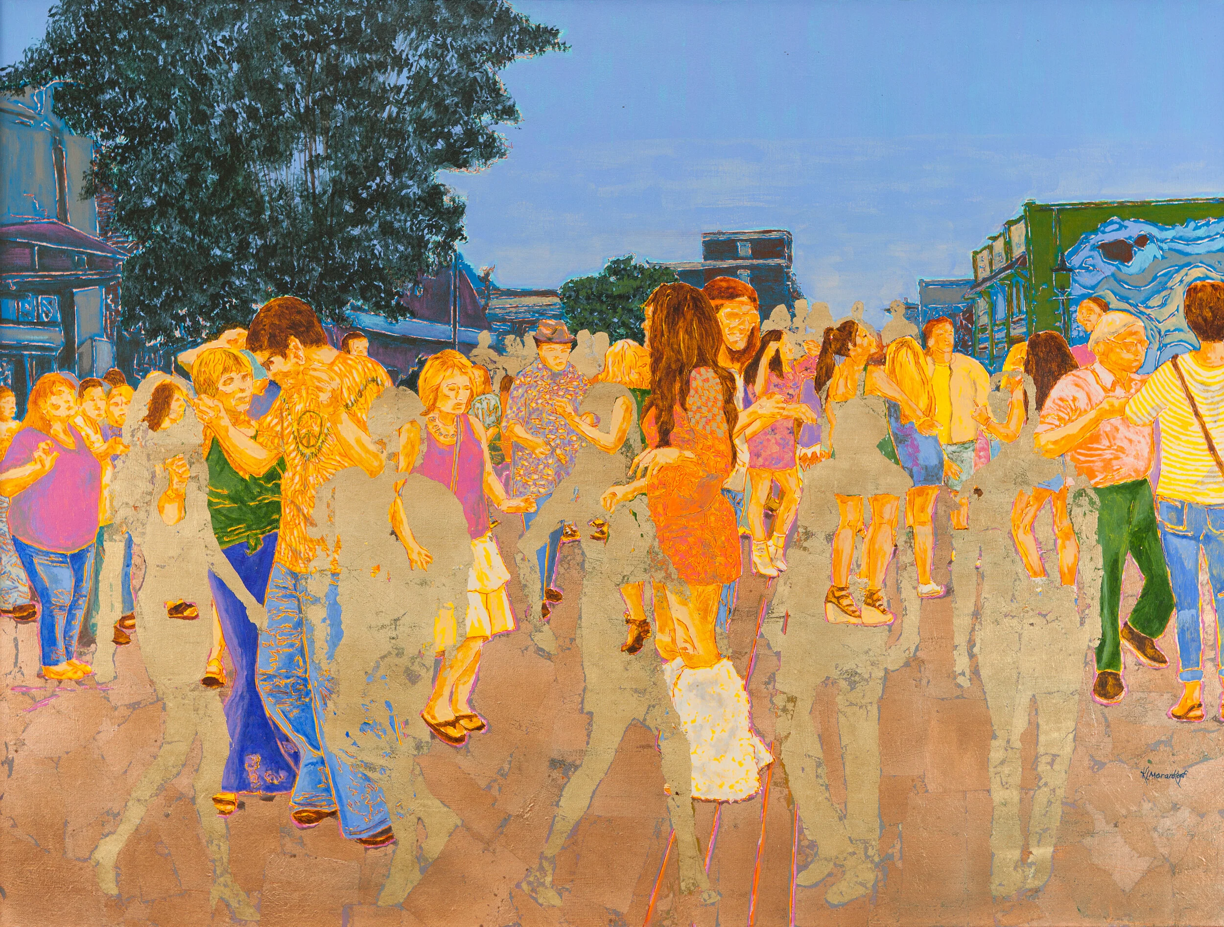 Dancing on Trade Street