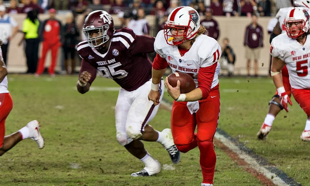 New Mexico's Offense Has Big Plays in First Scrimmage
