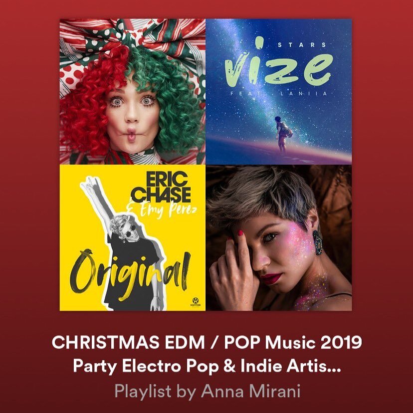 Thanks @anna.mirani.artist for including Christmas Came Early in your awesome Spotify playlist!
