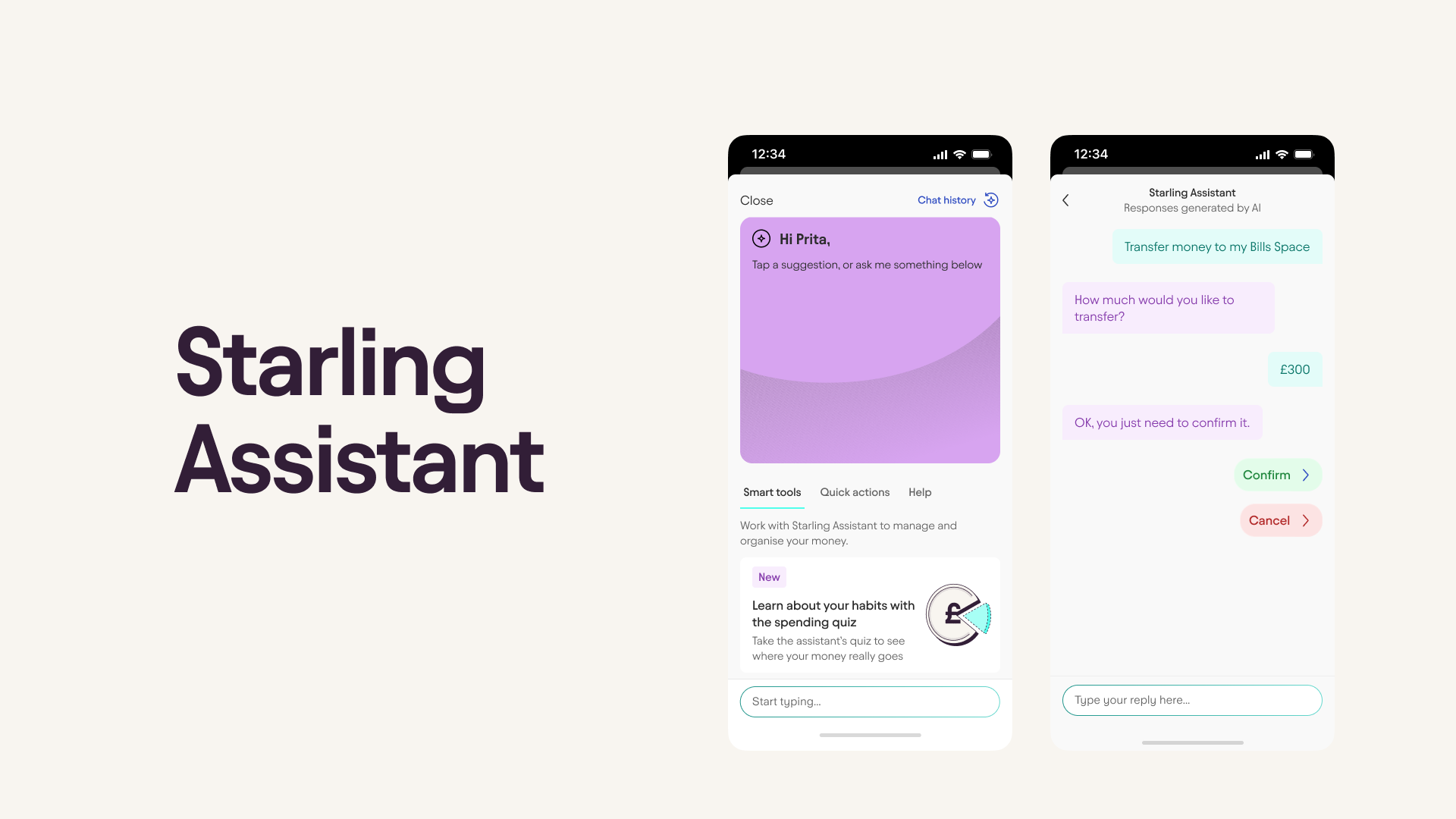 Launching one of the UK’s first AI banking assistants