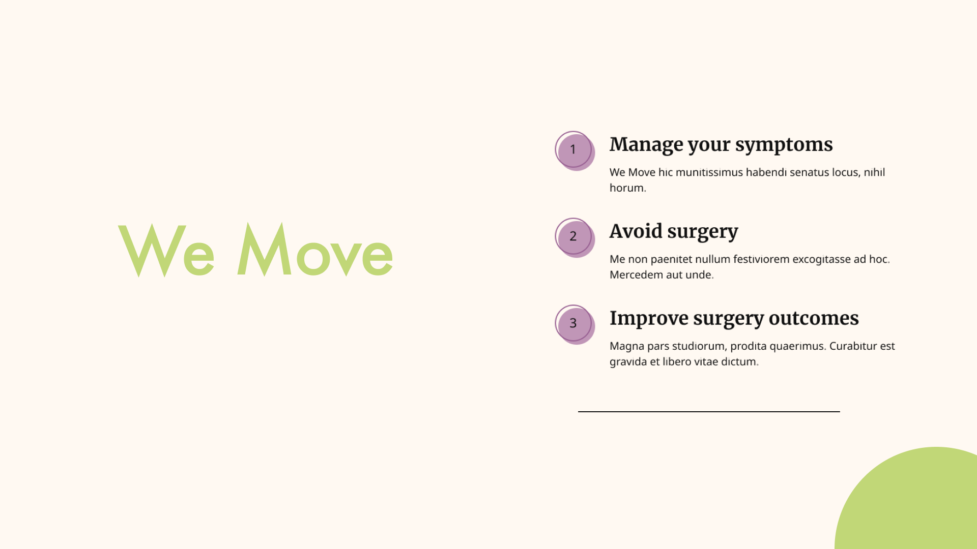 Helping osteoarthritis patients live a pain-free, independent life 