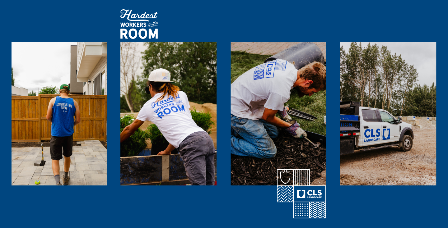 team members wearing branded shirts
