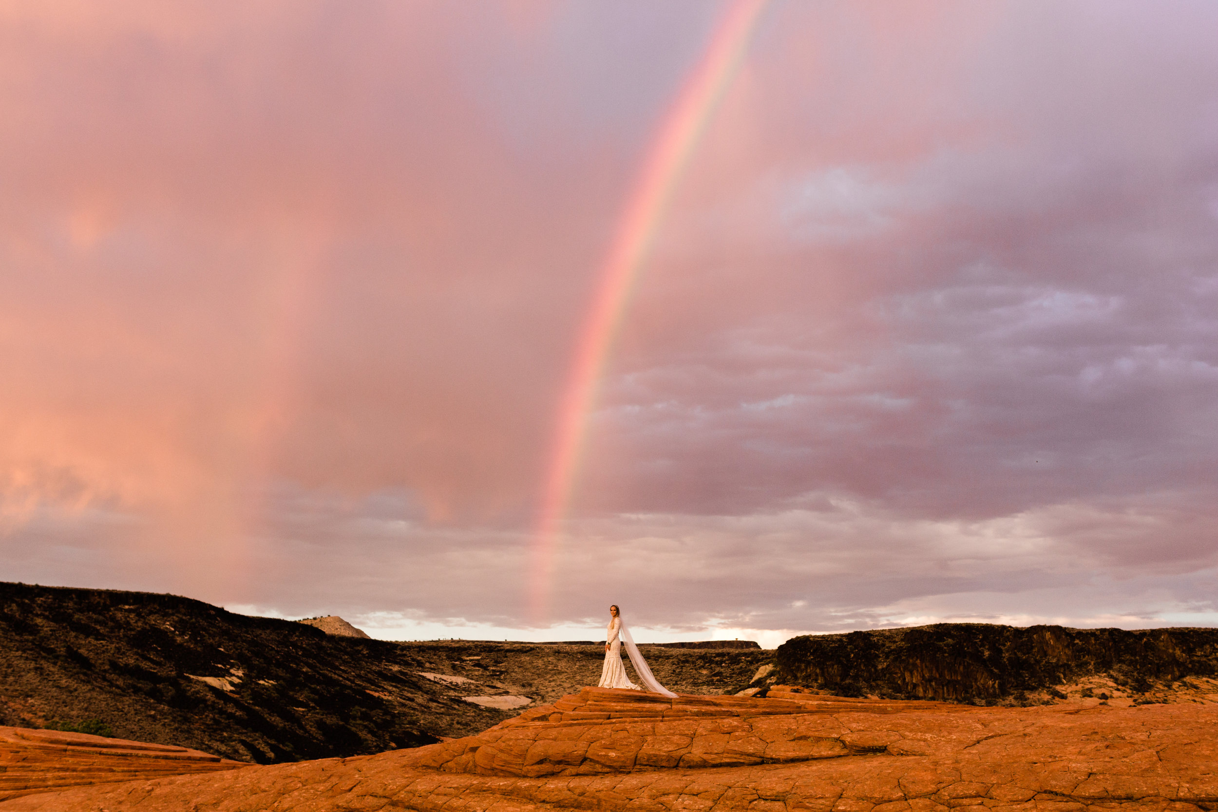 Snow Canyon Bridal Session