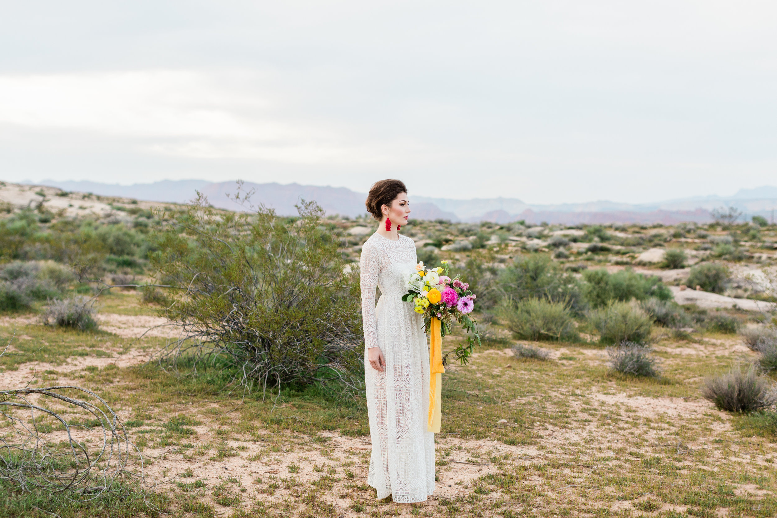 Desert Color Bride Southern Utah Wedding Photography