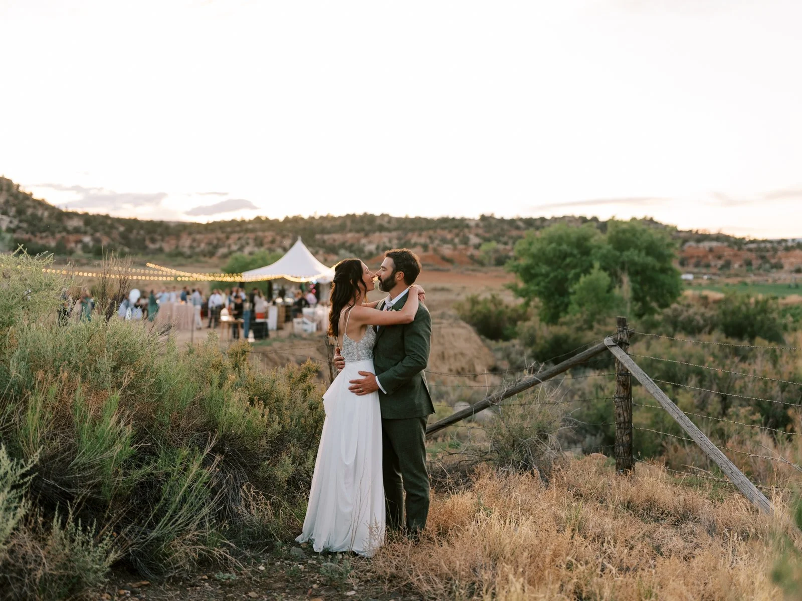 Grand staircase escalante wedding at Ofland escalante