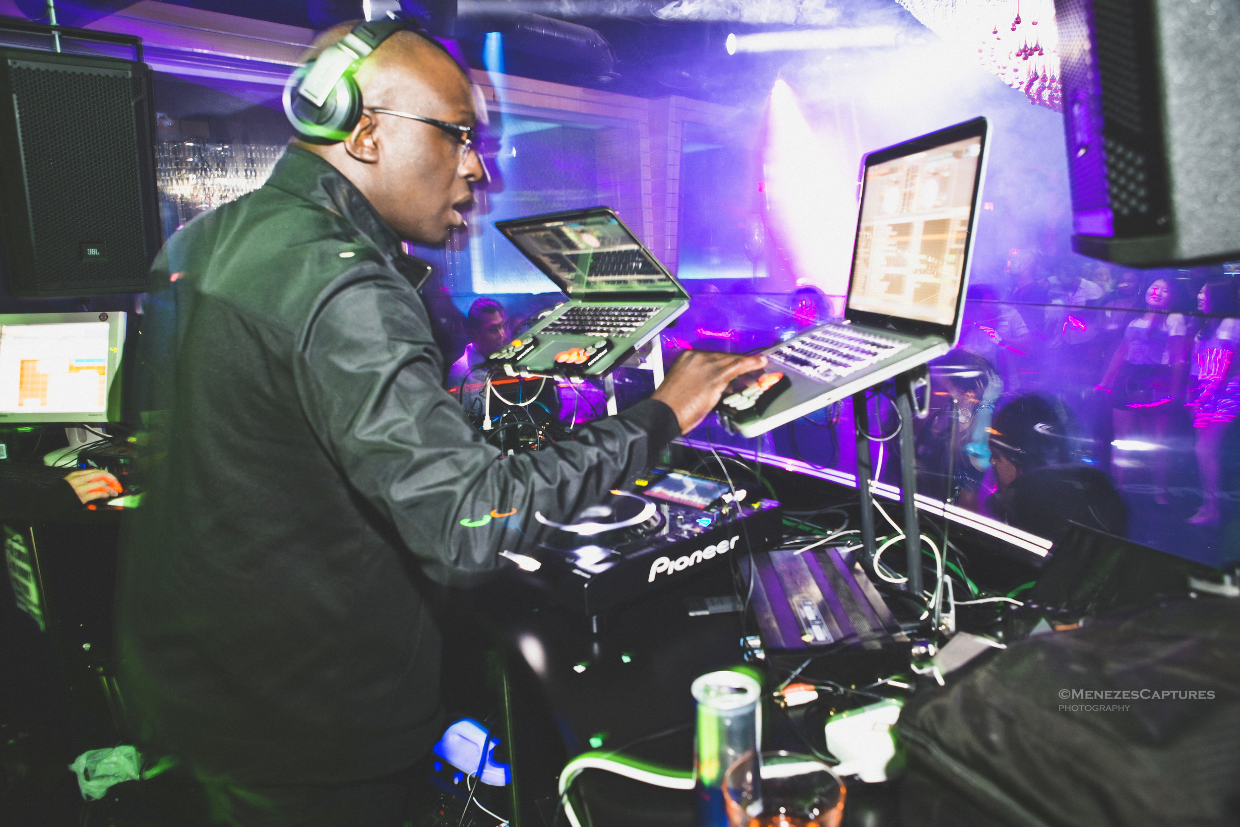 DJ Jester performs at an event (2017)