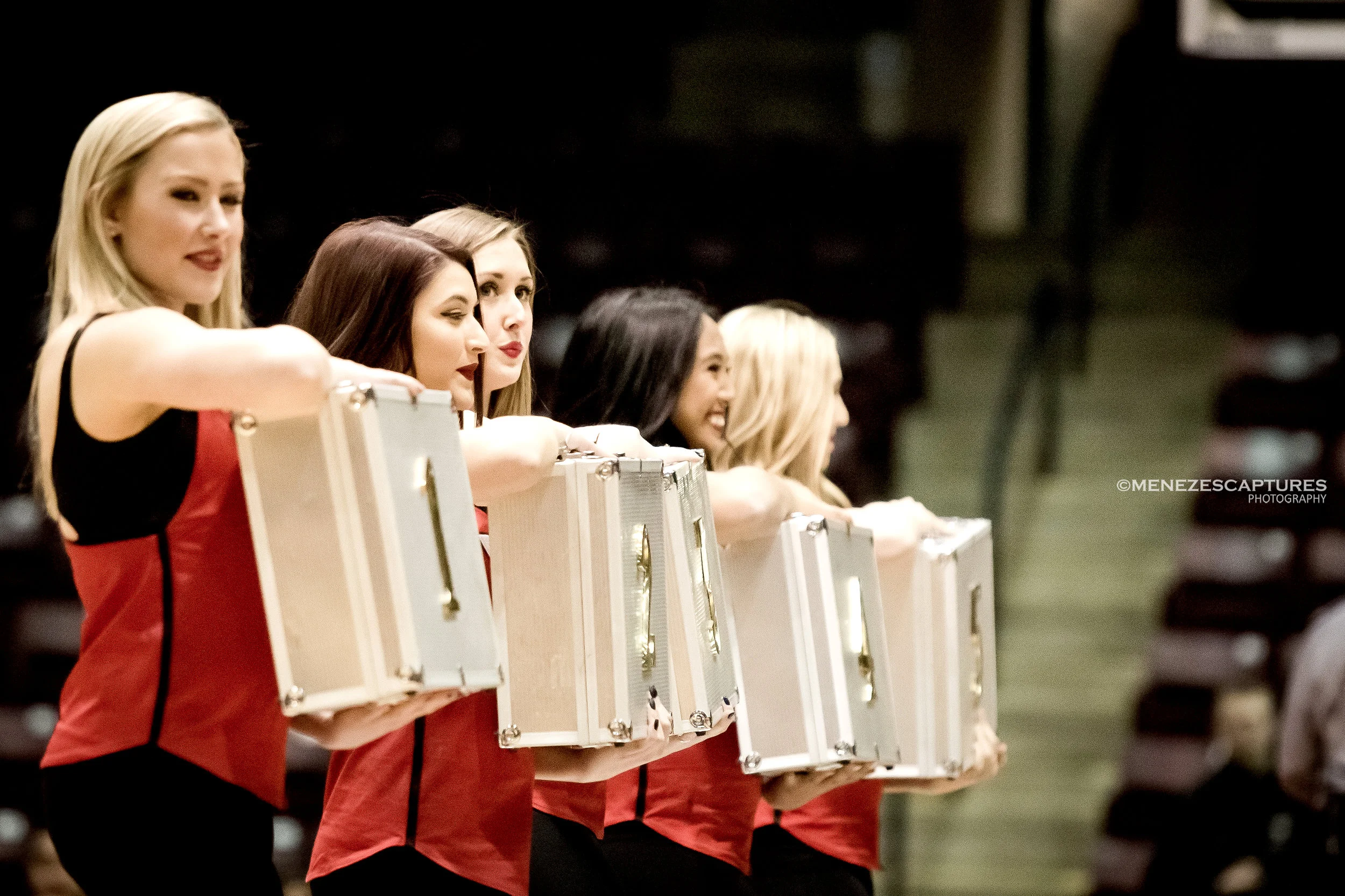 Raptor 905 cheerleaders at a local game (2016)