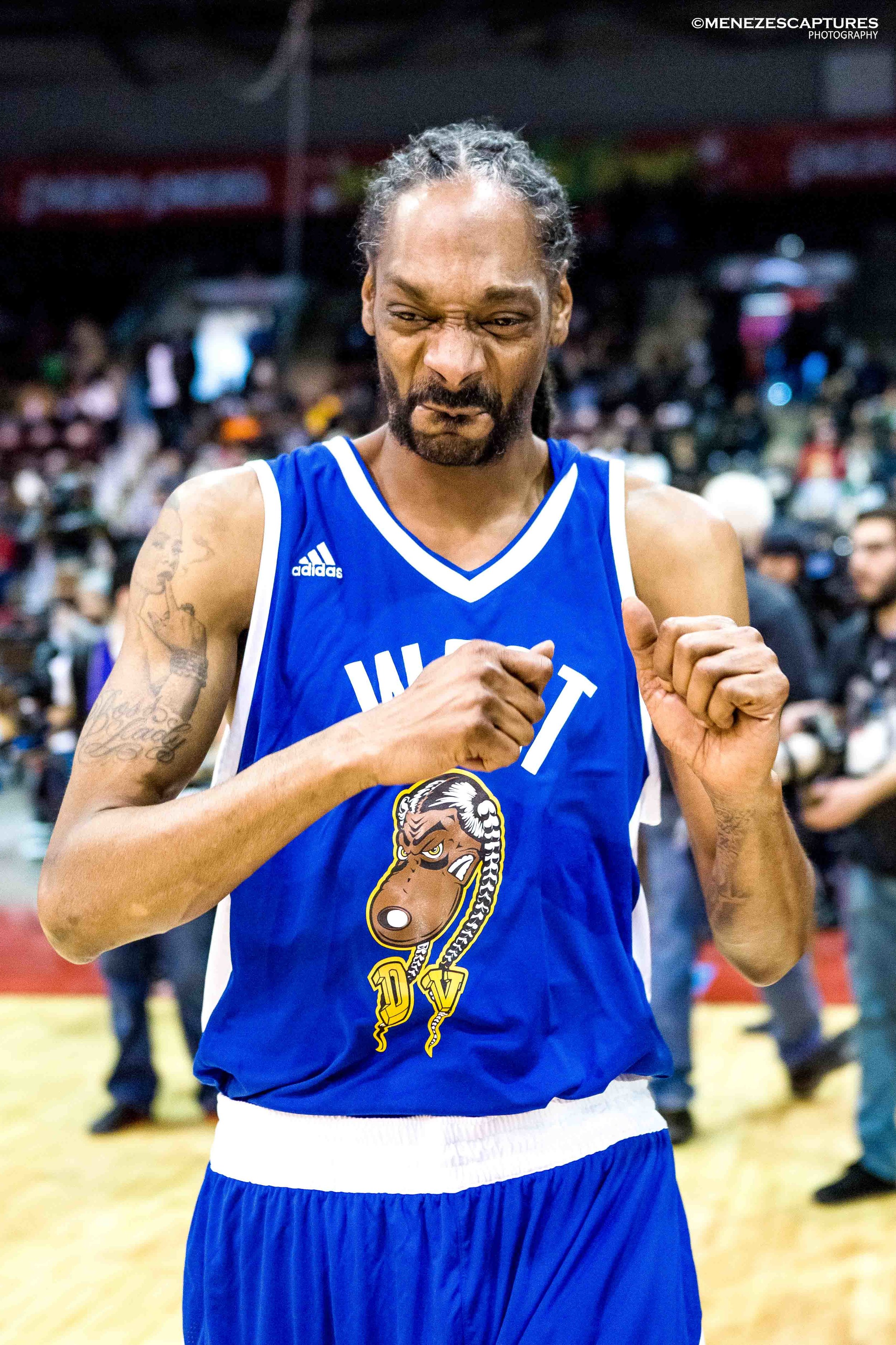 Snoop Dogg at the 2017 NBA All Star Game in Toronto