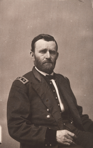 Ulysses S. Grant Mathew Brady Studio (active 1844–94) Modern albumen silver print from 1864 wet-collodion negative NPG.81.M108.D1