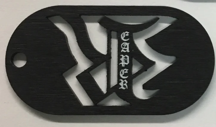 Black Classic OG Keychain