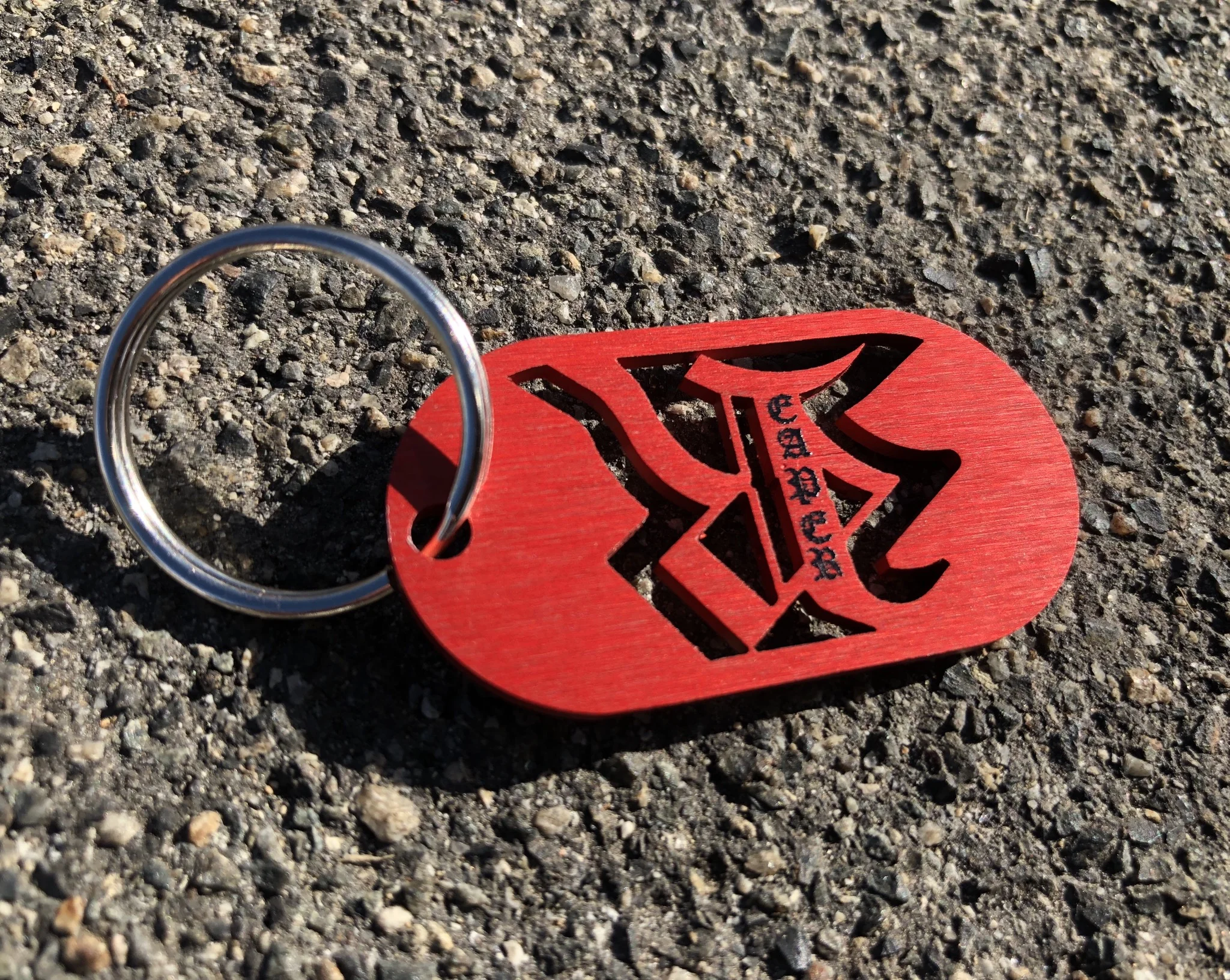 Red Classic OG Keychain