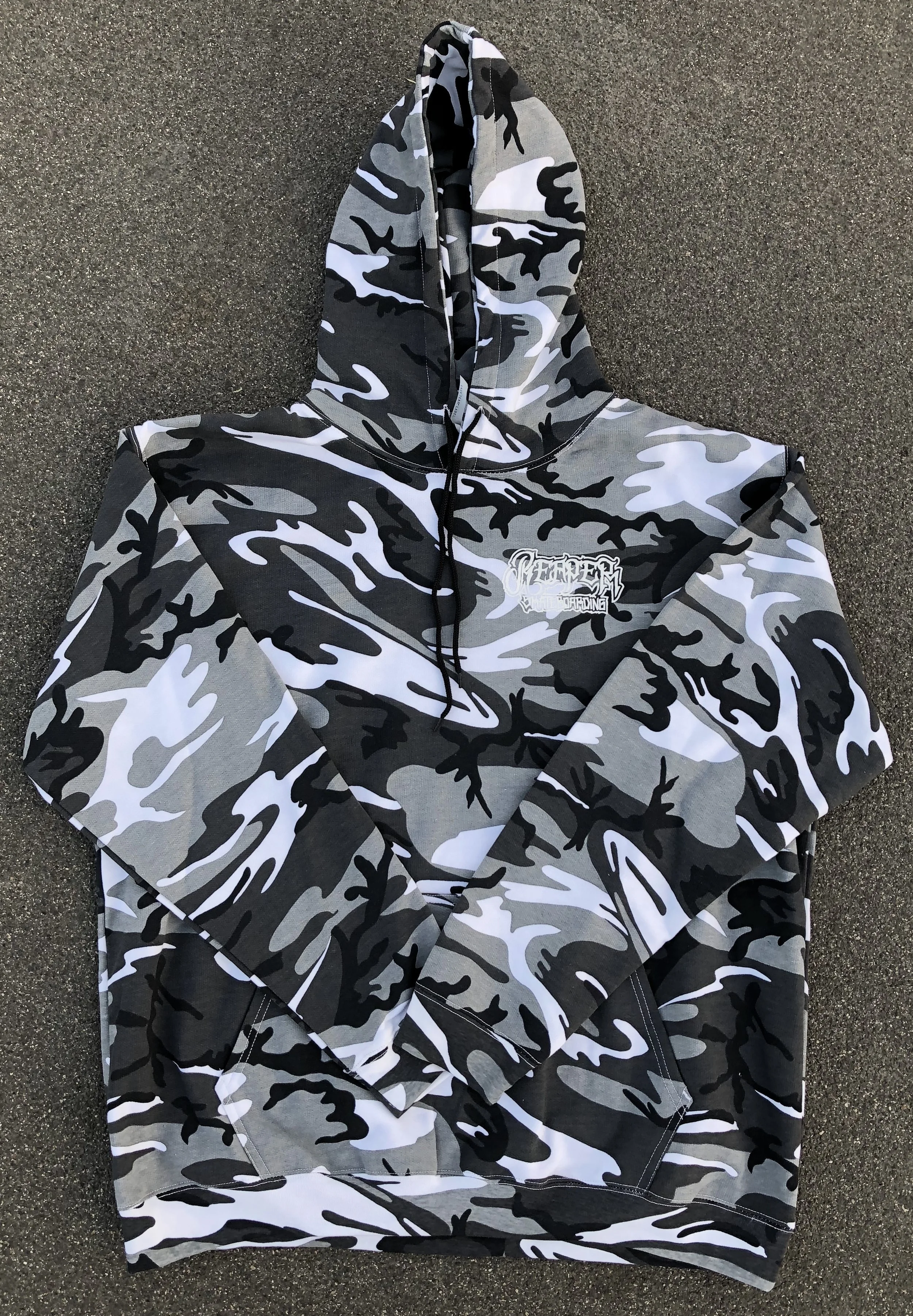 Limited Edition Camouflage Pullover Fleece Hoodie
