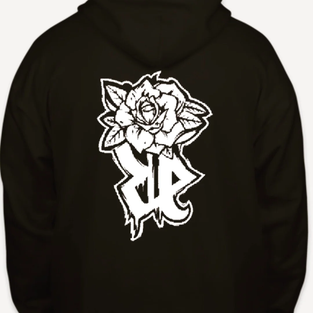 Reaper SB Rose Hoodie (Black)