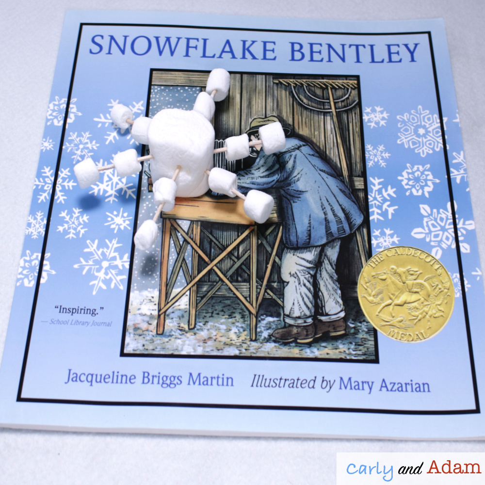 Snowflake Bentley STEM Activity (Build a Snowflake)