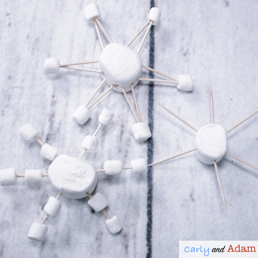 Snowflake Bentley STEM Activity (Build a Snowflake)