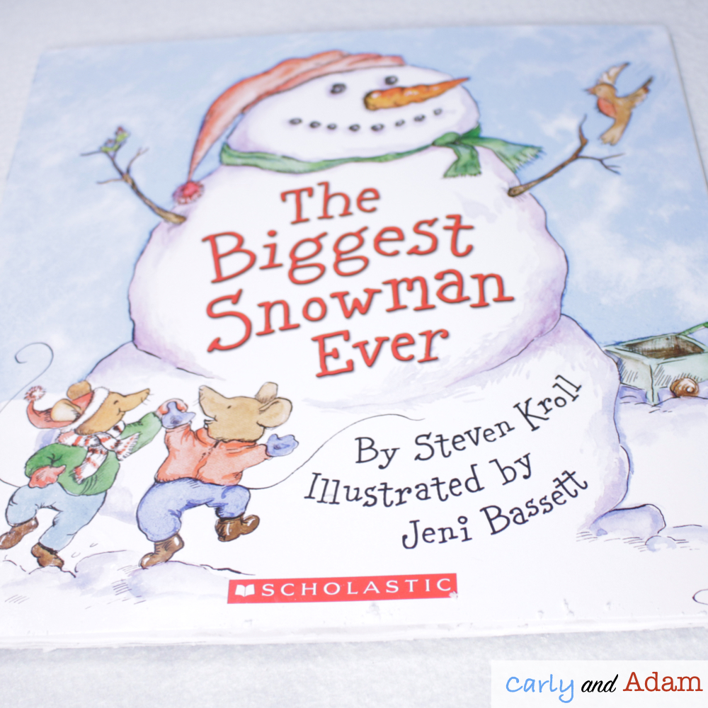 The Biggest Snowman Ever Winter Read Aloud STEM Activity