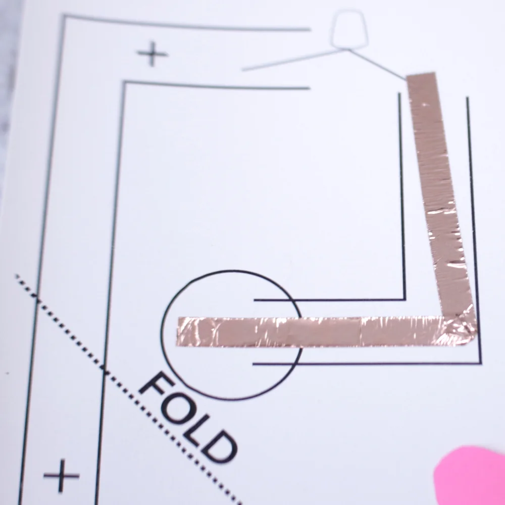 Make a Valentine #39 s Day Paper Circuit Card Carly and Adam
