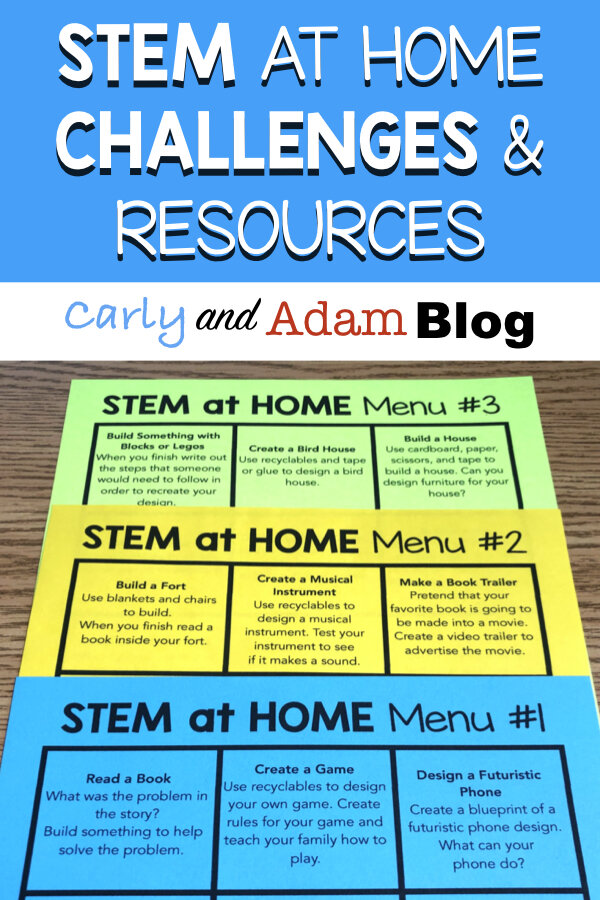Free Stem At Home Challenges And Resources Carly And Adam Free Stem At Home Challenges And Resources Carly And Adam