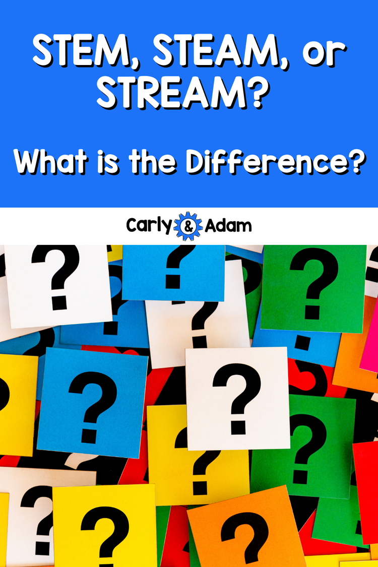 STEM, STEAM, or STREAM? What is the Difference? — Carly and Adam