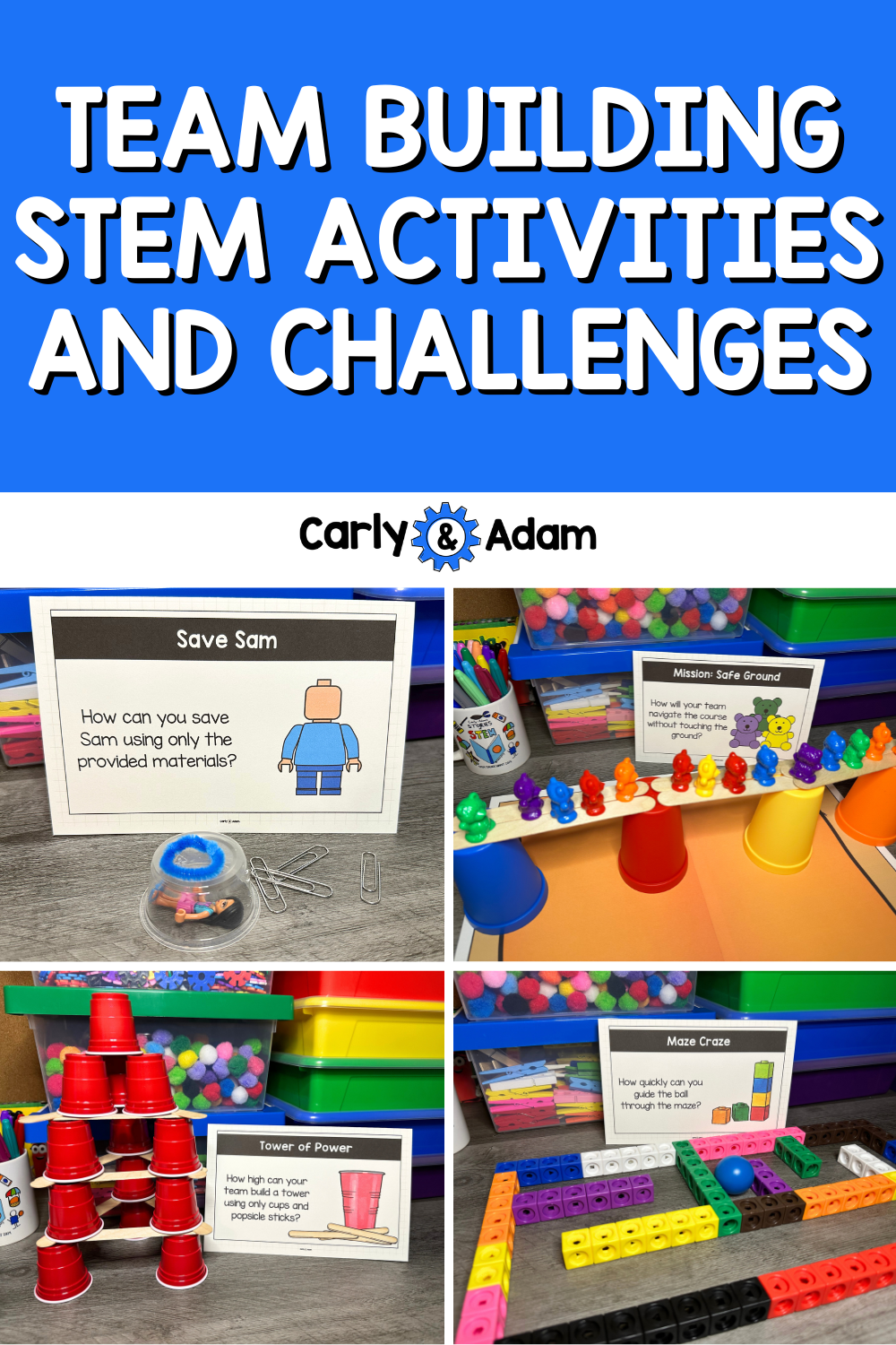 Team Building Stem Activities For Elementary Students Team Building Stem Activities For Elementary Students