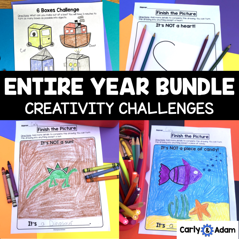 Creativity Challenges and STEM (Includes a Free Creativity Challenge ...