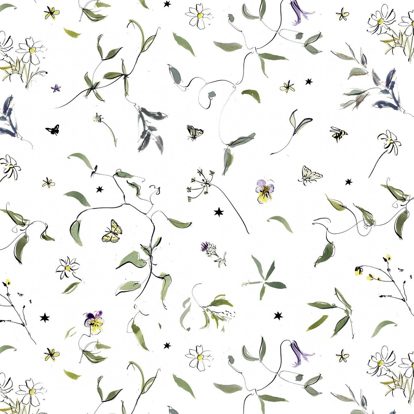 Wildflower pattern 🦋