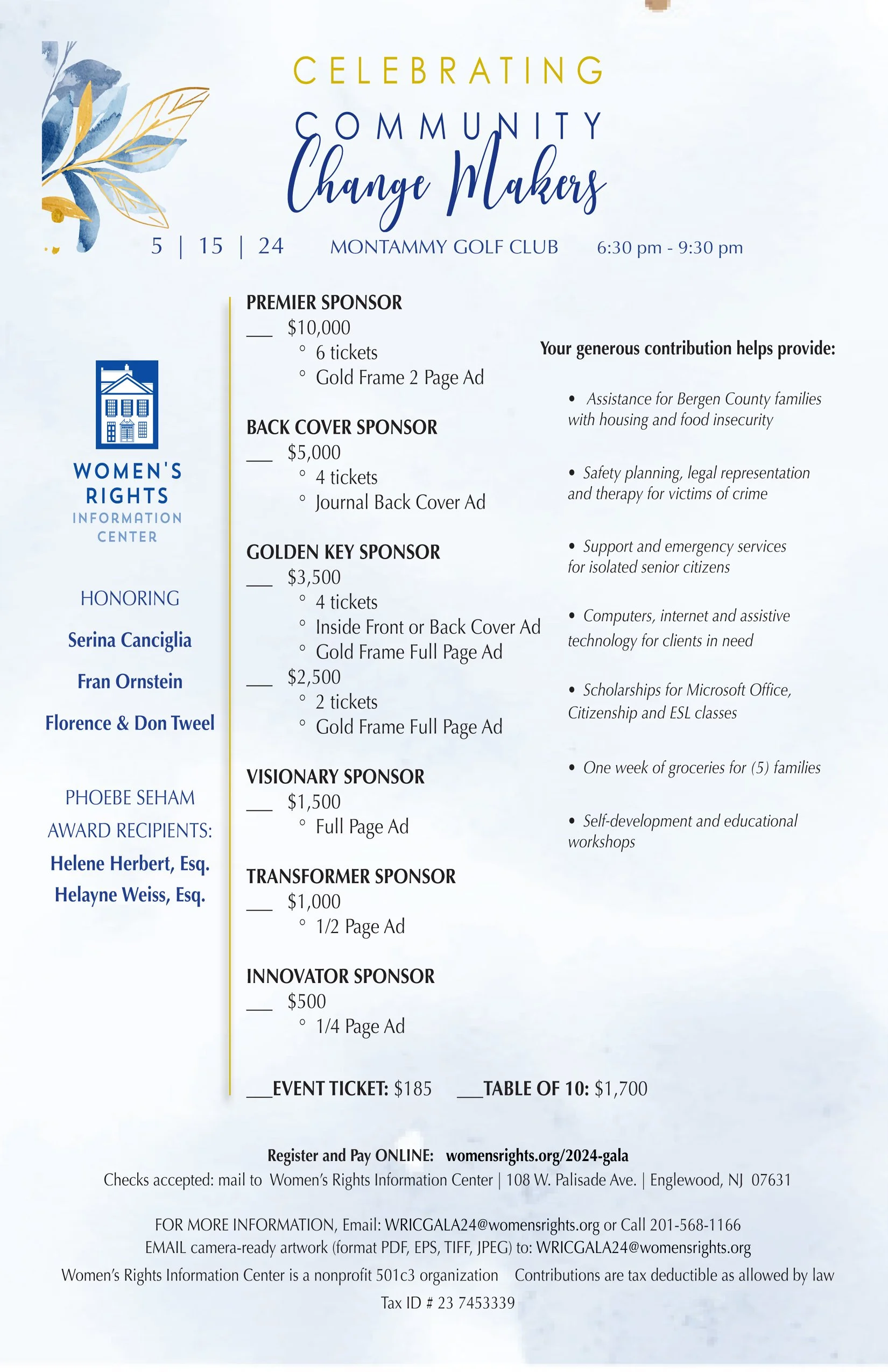 2024 Gala — Women's Rights Information Center