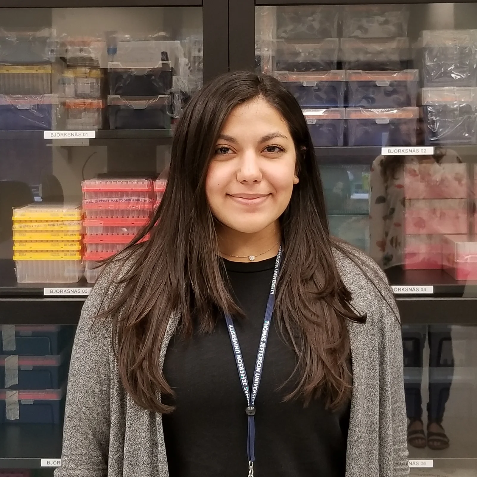 Layla Ghaffari, our new Rotation Student.