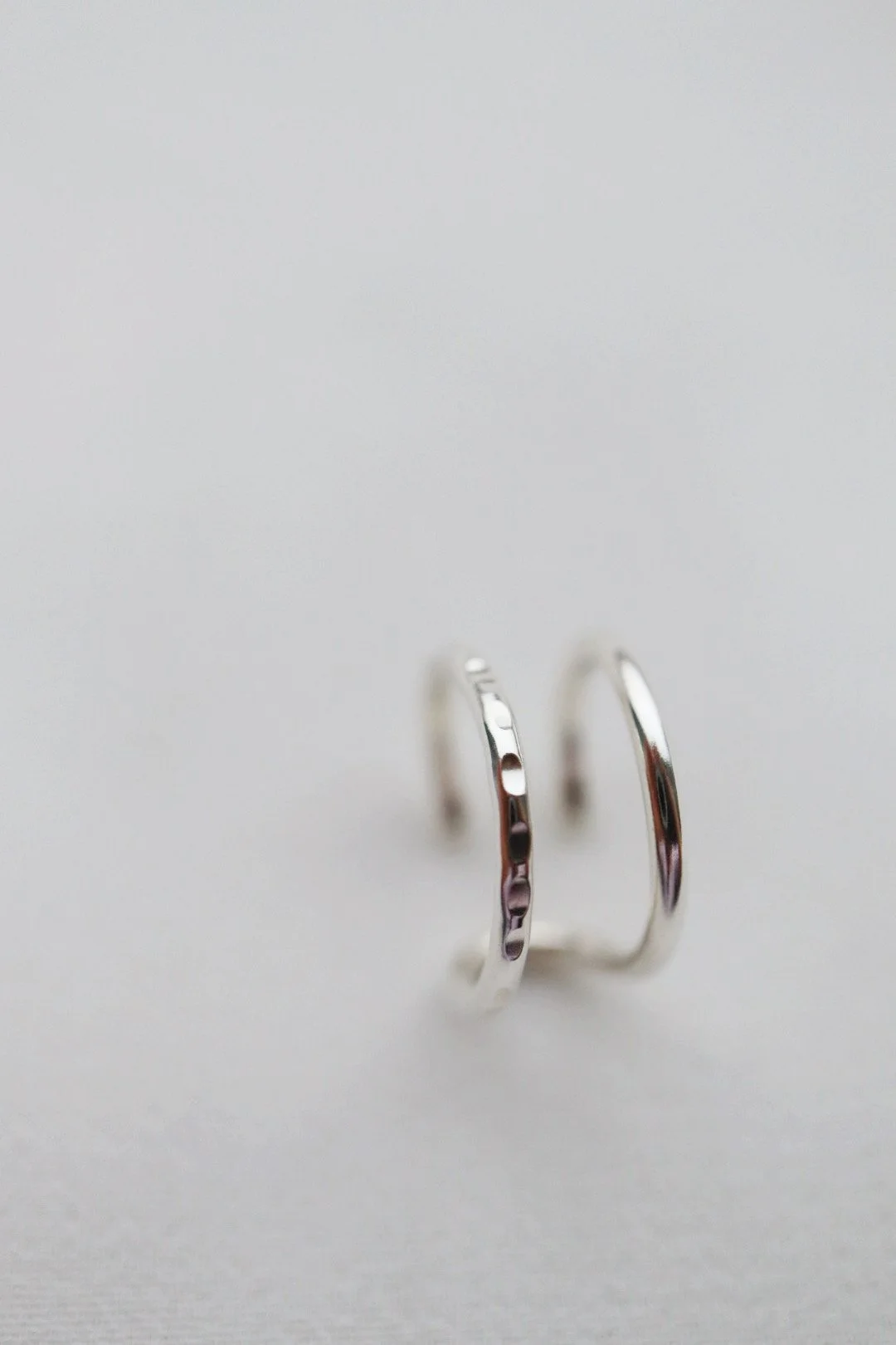 DOUBLE EAR CUFF (SILVER)